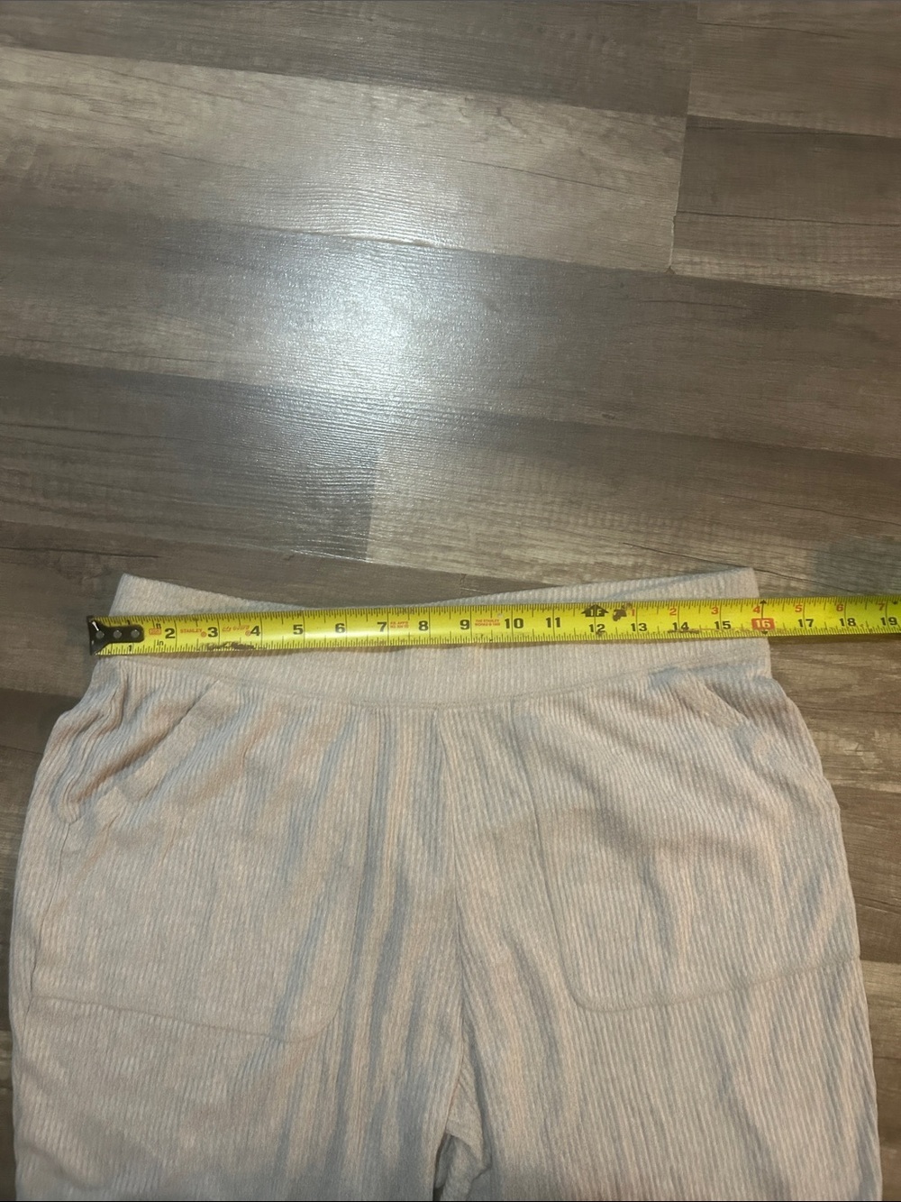 Express Women’s Joggers Ribbed Beige Size Medium - Picture 5 of 7